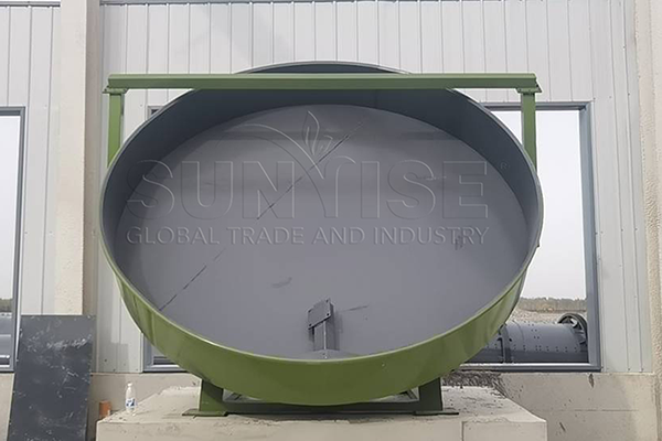 Интуитивно понятный дисковый гранулятор